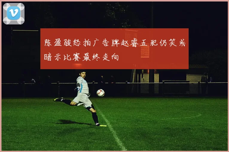 陈盈骏怒拍广告牌赵睿五犯仍笑或暗示比赛最终走向